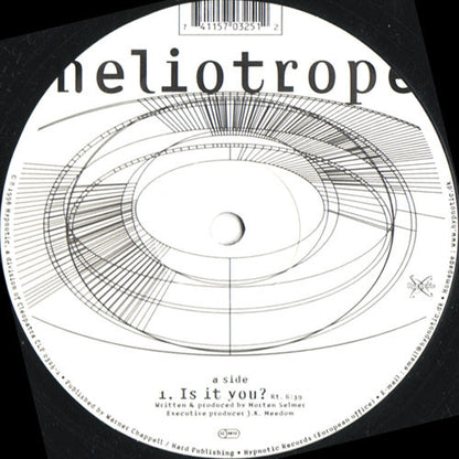 Heliotrope : Is It You? / All Is Fair (12")