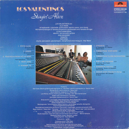 Los Valentinos : Stayin' Alive (LP, Album)