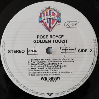 Rose Royce : Golden Touch (LP, Album)