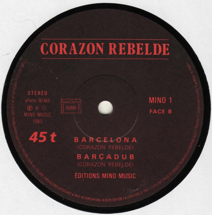 Corazon Rebelde : Adonde Van/Barcelona (12", Maxi)