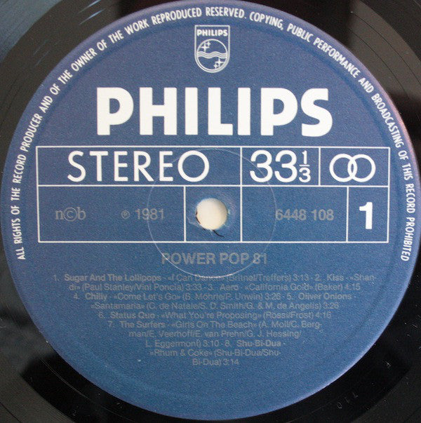 Various : Power Pop 81 (LP, Comp)