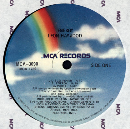 Leon Haywood : Energy (LP, Album)