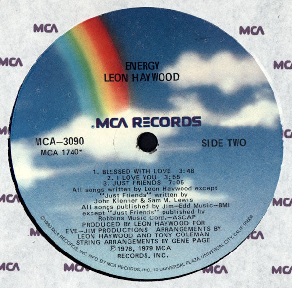 Leon Haywood : Energy (LP, Album)