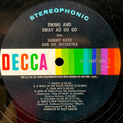 Sammy Kaye And His Orchestra : Swing And Sway Au Go Go (LP, Album)