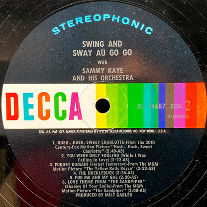 Sammy Kaye And His Orchestra : Swing And Sway Au Go Go (LP, Album)