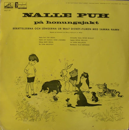 Alan Alexander Milne : Nalle Puh På Honungsjakt (LP, Album)