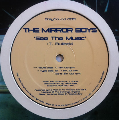 The Mirror Boys : See The Music (12")