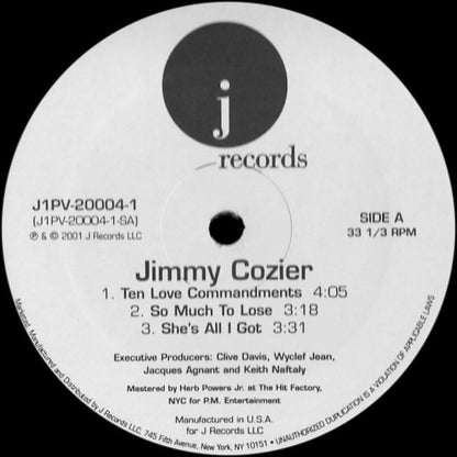 Jimmy Cozier : Jimmy Cozier (2xLP, Promo)