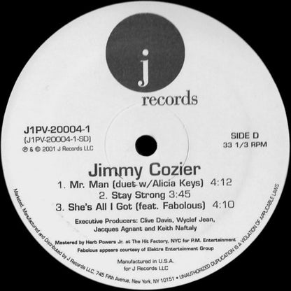 Jimmy Cozier : Jimmy Cozier (2xLP, Promo)