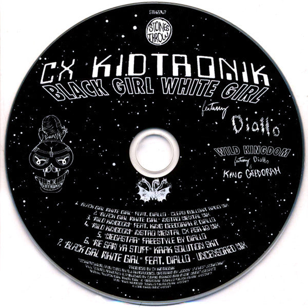 CX KiDTRONiK : Black Girl White Girl (12", Pic + CD)