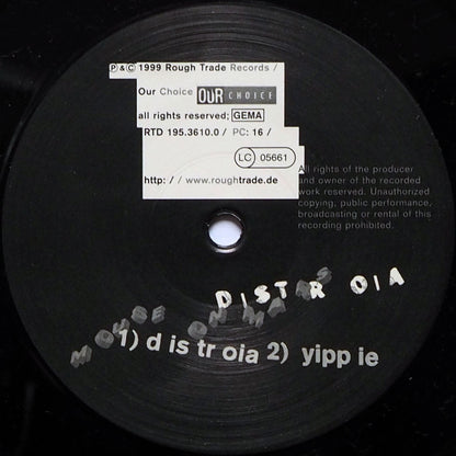 Mouse On Mars : Distroia (12")