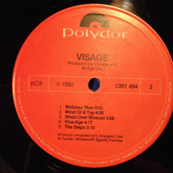 Visage : Visage (LP, Album)