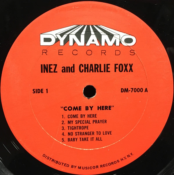 Inez And Charlie Foxx : Come By Here (LP, Album, Mono, Abb)