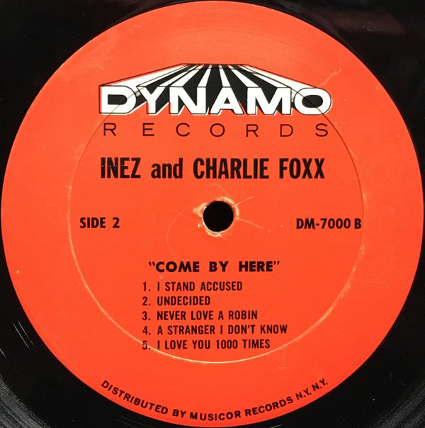 Inez And Charlie Foxx : Come By Here (LP, Album, Mono, Abb)