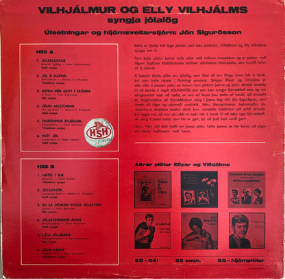 Elly Vilhjalms Og Vilhjálmur Vilhjálmsson : Syngja Jólalög (LP, Album)