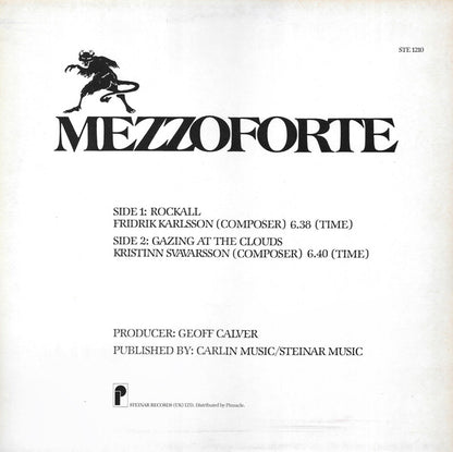 Mezzoforte : Rockall (12")