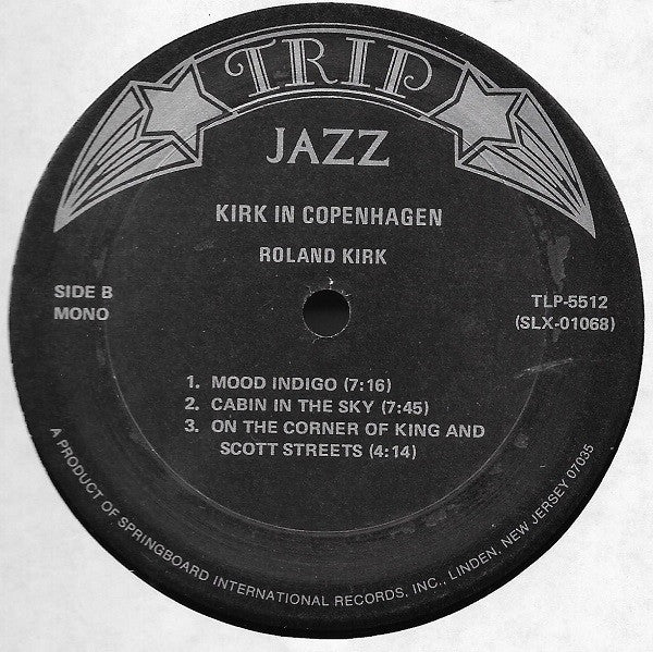 Roland Kirk : Kirk In Copenhagen 1963 (LP, Album, RE)