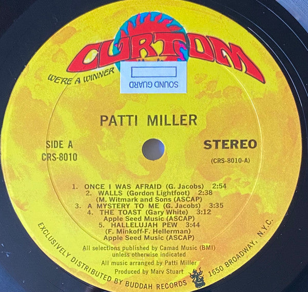 Patti Miller : Patti Miller (LP, Album)