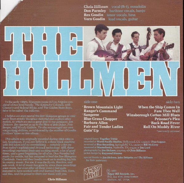 The Hillmen : The Hillmen (LP, Album, RE, EMW)