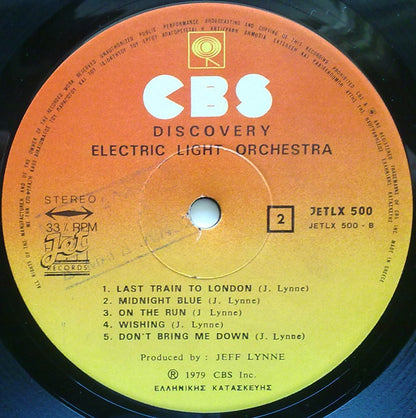 Electric Light Orchestra : Discovery (LP, Album, Gat)