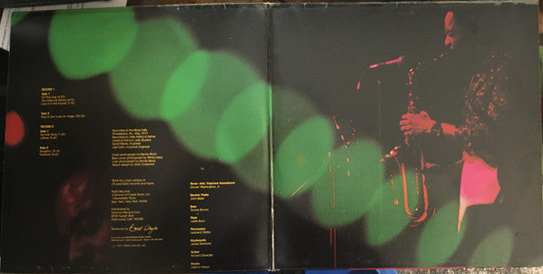 Grover Washington, Jr. : Live At The Bijou (2xLP, Album, Gat)