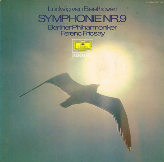 Ludwig van Beethoven - Berliner Philharmoniker, Ferenc Fricsay : Symphonie Nr.9 (LP, RE)