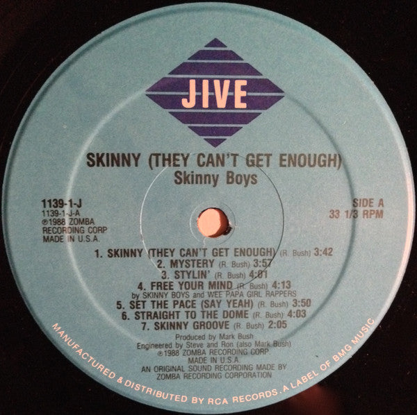 Skinny Boys : Skinny (They Can't Get Enough) (LP, Album)