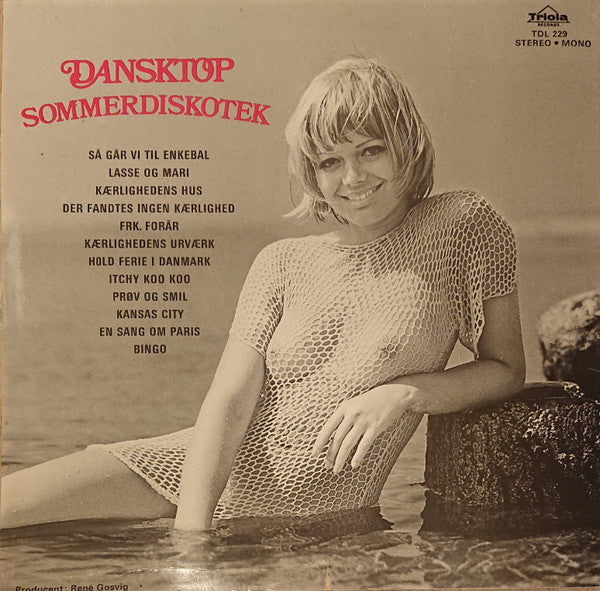 Various : Dansktop Sommerdiskotek  (LP)