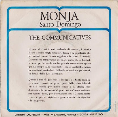 The Communicatives : Monja  (7")