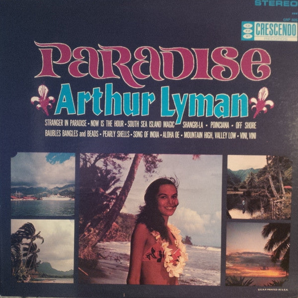 Arthur Lyman : Paradise / Pearly Shells (LP, Album)