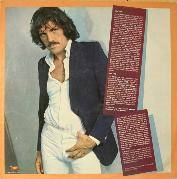 Jim Capaldi : Daughter Of The Night (LP, Album, All)