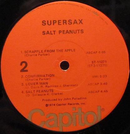 Supersax : Salt Peanuts (LP)