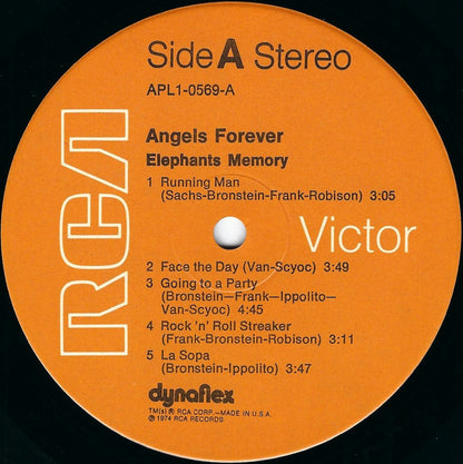 Elephants Memory : Angels Forever (LP, Album)