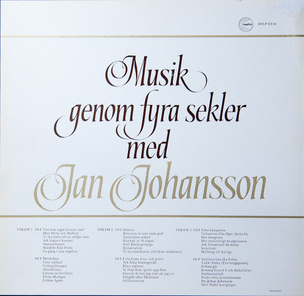 Jan Johansson : Musik Genom Fyra Sekler (Box, Album + 3xLP, Album, RE)