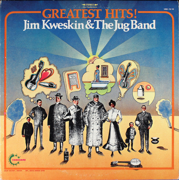 Jim Kweskin & The Jug Band : Greatest Hits! (2xLP, Comp, RE)