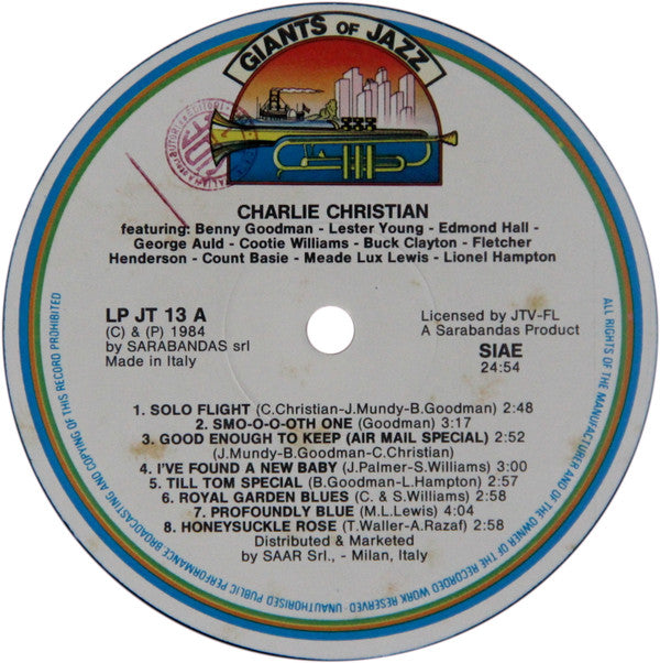 Charlie Christian : Charlie Christian (LP, Comp)