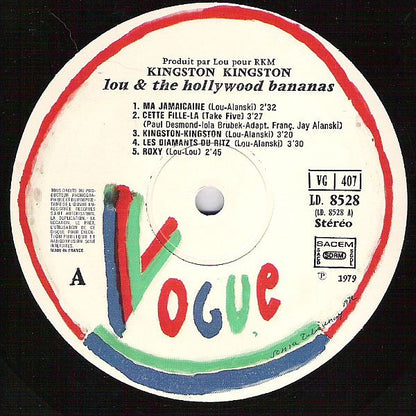 Lou & The Hollywood Bananas : Kingston, Kingston (LP, Album)