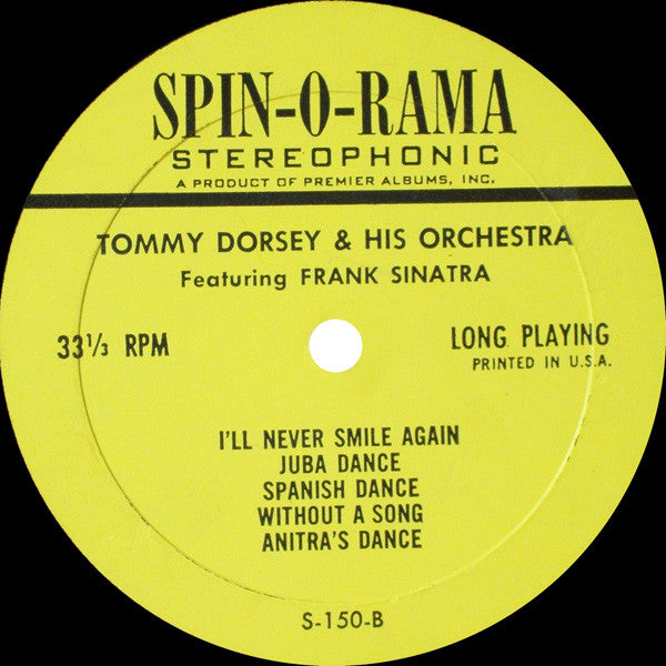 Tommy Dorsey And His Orchestra Featuring Frank Sinatra : Tommy Dorsey And His Orchestra Featuring Frank Sinatra (LP)