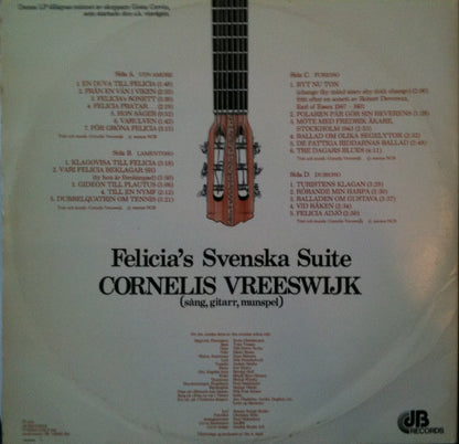 Cornelis Vreeswijk : Felicia's Svenska Suite (2xLP, Album)