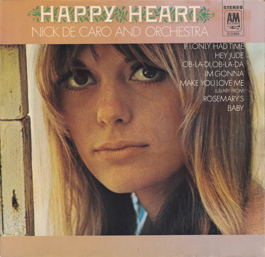 Nick DeCaro And His Orchestra : Happy Heart (LP, Album)