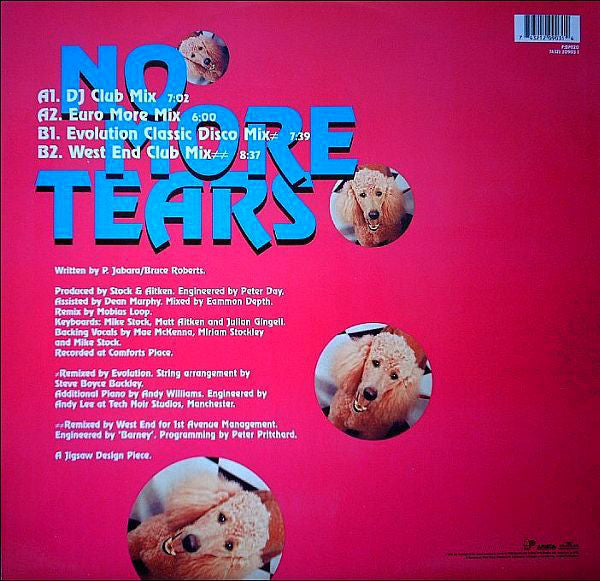 Kym Mazelle & Jocelyn Brown : No More Tears (Enough Is Enough) (12", Single)