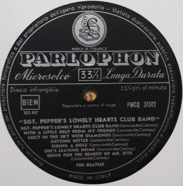 The Beatles : Sgt. Pepper's Lonely Hearts Club Band (LP, Album, Mono, Gat)