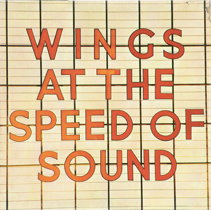 Wings (2) : Wings At The Speed Of Sound (LP, Album)