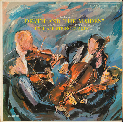 Franz Schubert / Juilliard String Quartet : Death And The Maiden (LP, Album, Mono, Ind)