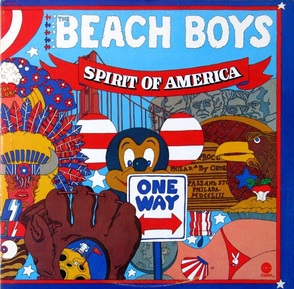 The Beach Boys : Spirit Of America (2xLP, Comp, RE, RP, Los)