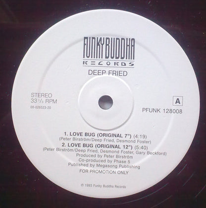 Deep Fried : Love Bug / Forgive Me Father (12", Promo)