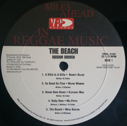 Various : The Beach (2xLP, Comp)