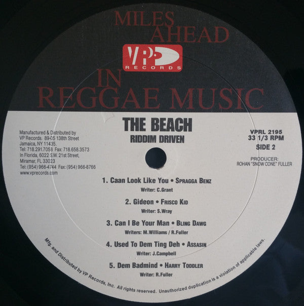 Various : The Beach (2xLP, Comp)