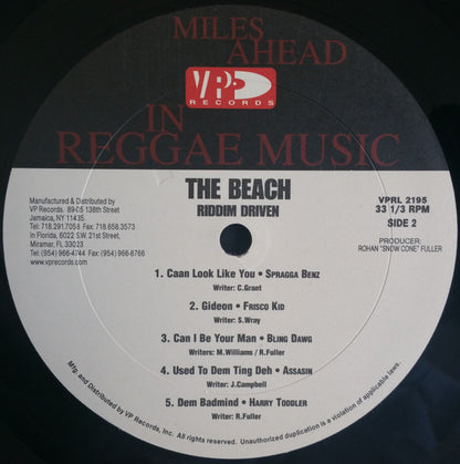 Various : The Beach (2xLP, Comp)