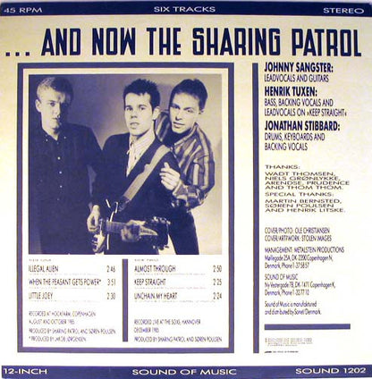 The Sharing Patrol : ... And Now The Sharing Patrol (12", MiniAlbum)